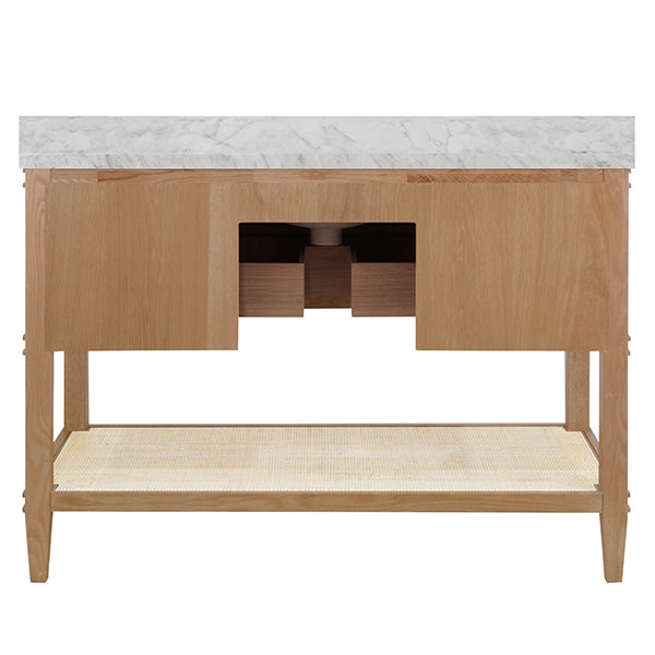 Cutler Bath Vanity 48" Cerused Oak