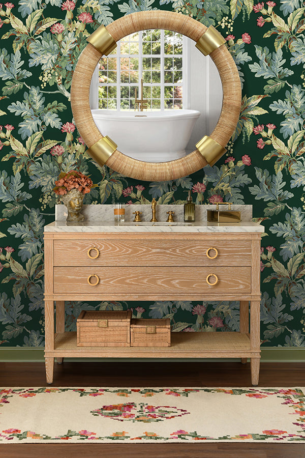 Saylor Rattan Mirror