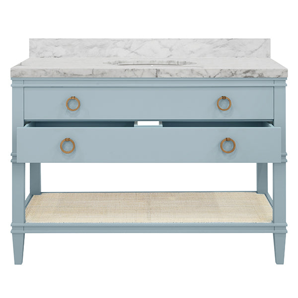 Cutler Bath Vanity 48" Light Blue