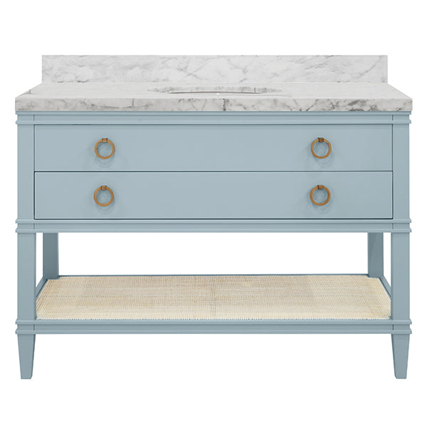 Cutler Bath Vanity 48" Light Blue