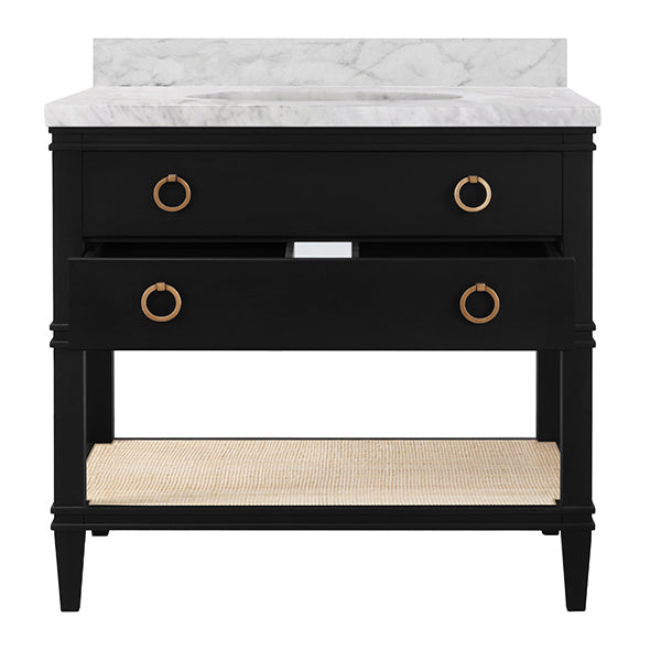 Cutler Bath Vanity 36.5" Black