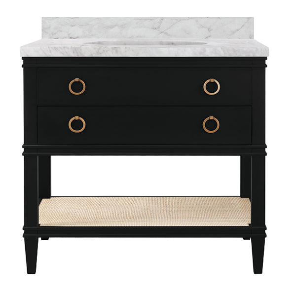 Cutler Bath Vanity 36.5" Black