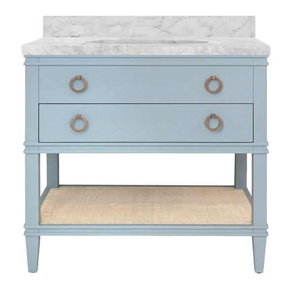 Cutler Bath Vanity 36.5" Light Blue