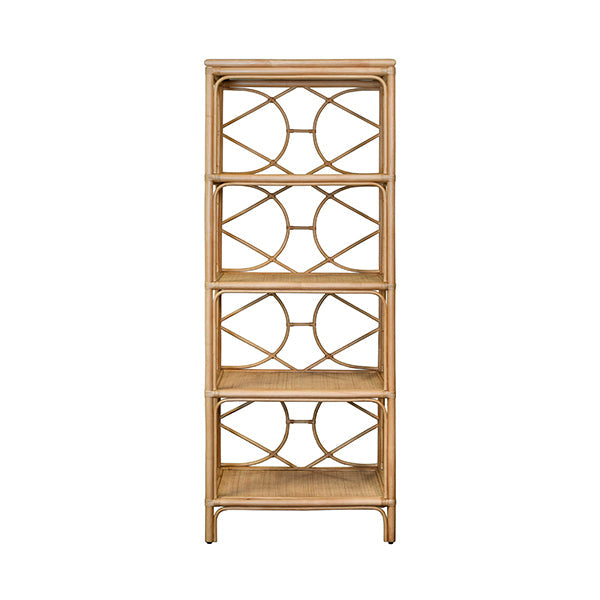 Danielle Etagere - Natural Rattan
