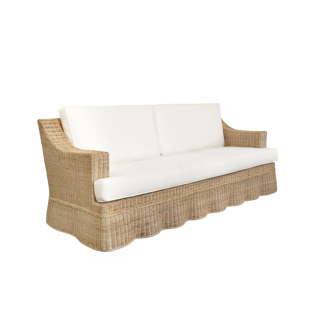 Daphne Sofa White Linen