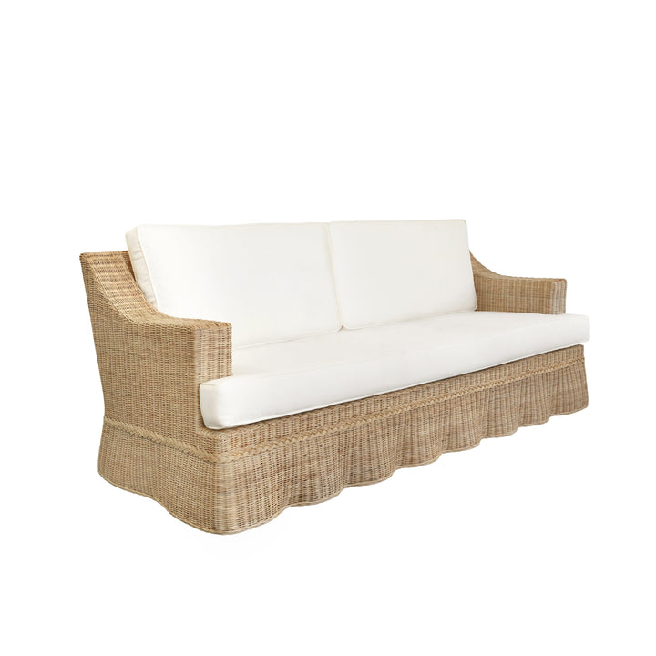 Daphne Sofa White Linen