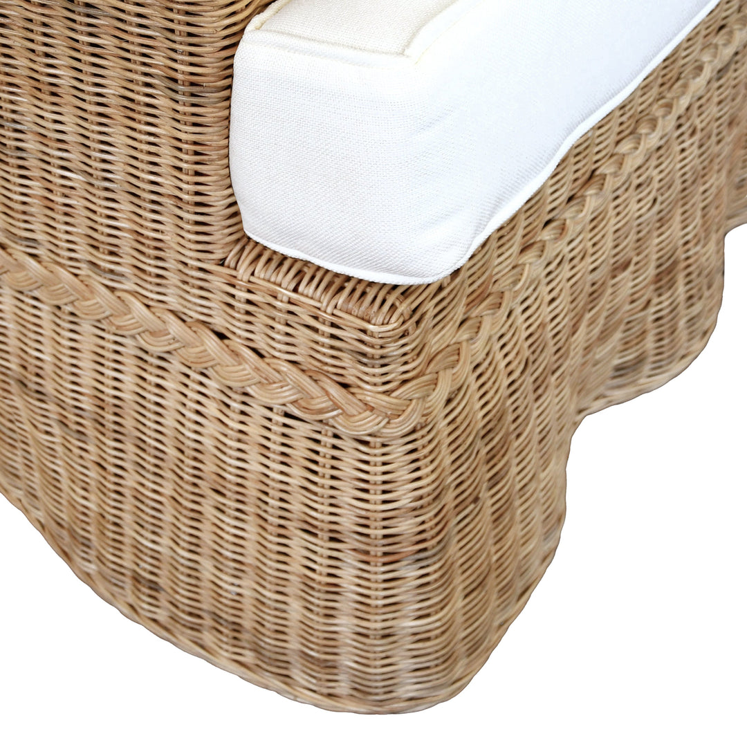 Daphne Sofa White Linen