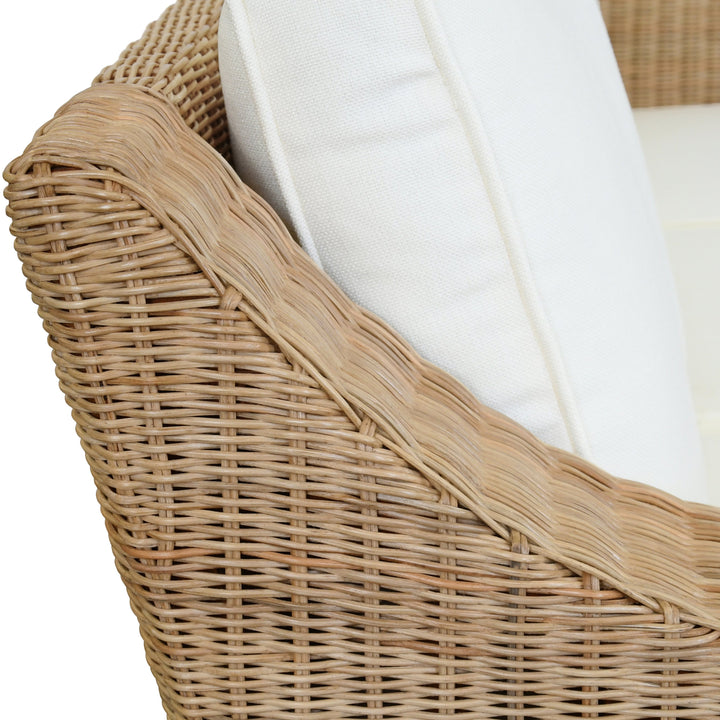 Daphne Sofa White Linen