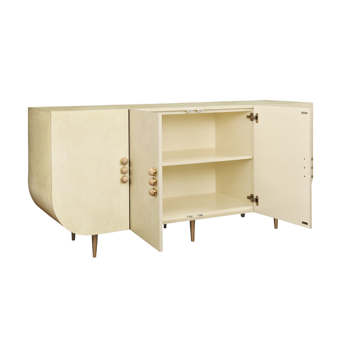 Deluca Cabinet Parchment