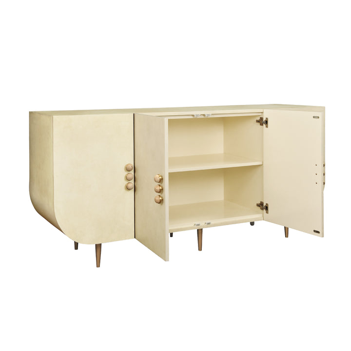 Deluca Cabinet Parchment