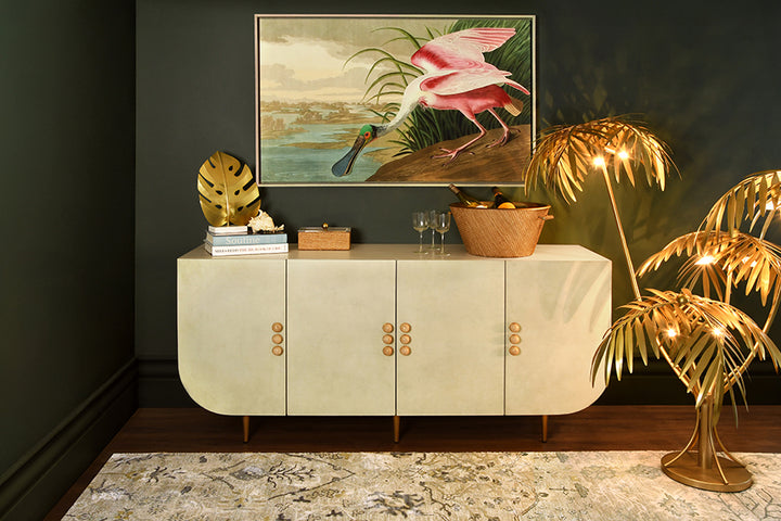 Deluca Cabinet Parchment