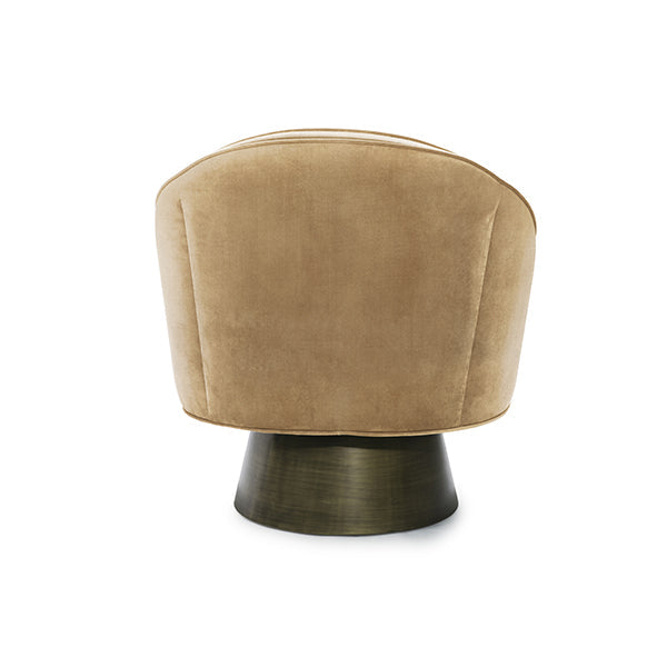 Dominic Lounge Chair - Camel