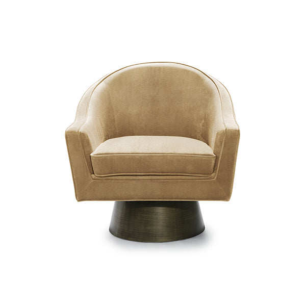 Dominic Lounge Chair - Camel