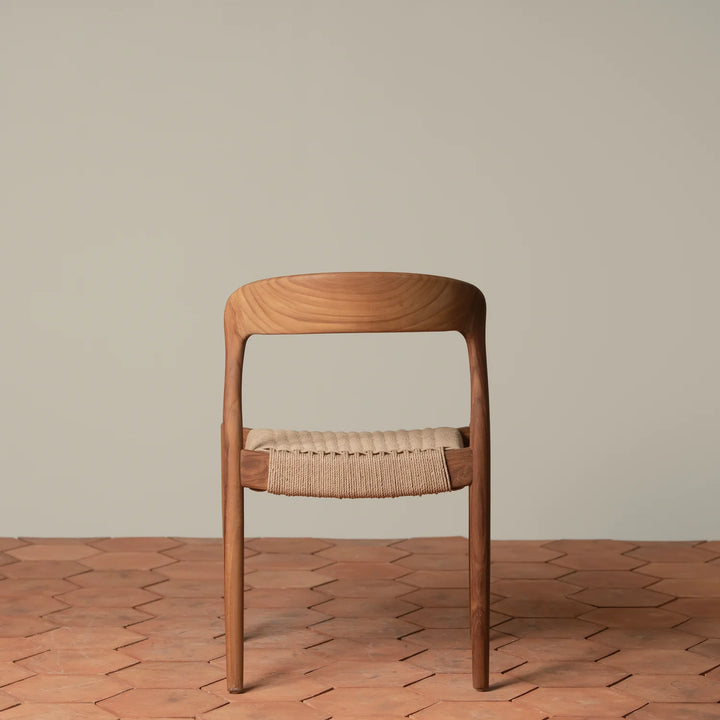 Woven Side Chair - Teak