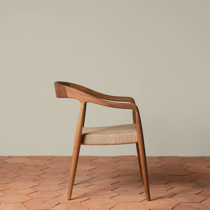 Woven Arm Chair - Teak