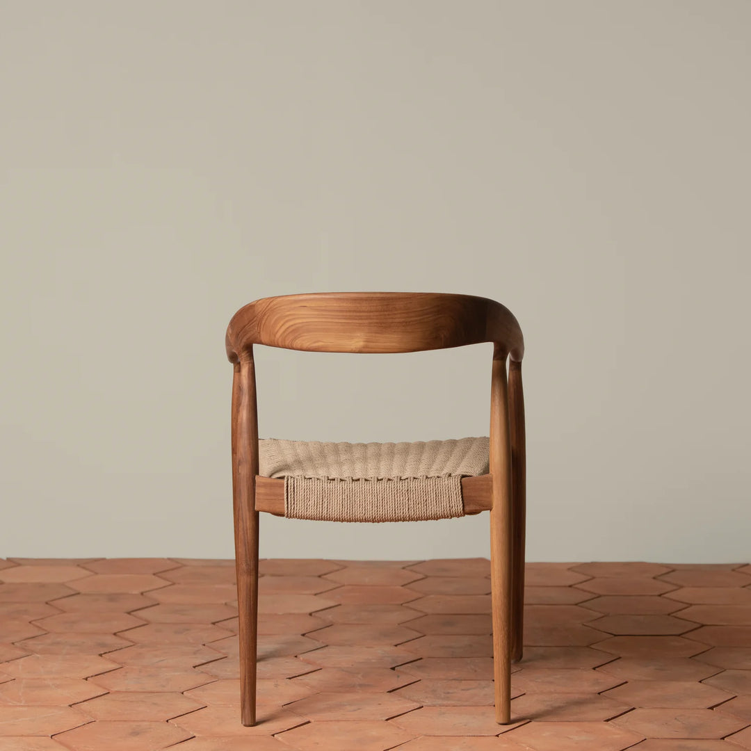 Woven Arm Chair - Teak