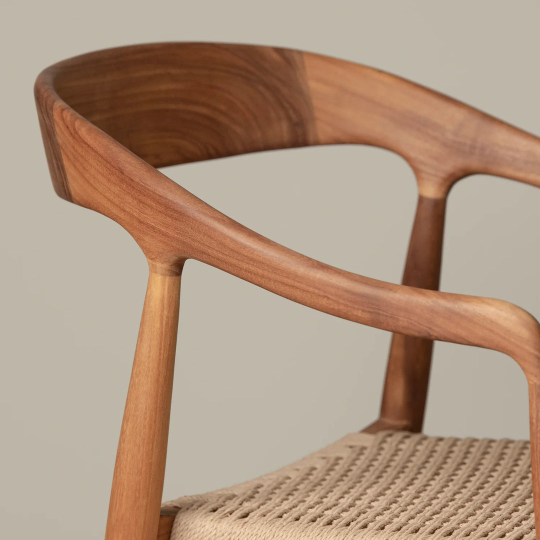 Woven Arm Chair - Teak