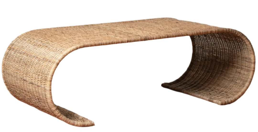 Waterfall Wicker Coffee Table