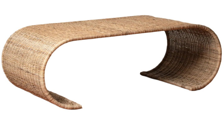 Waterfall Wicker Coffee Table