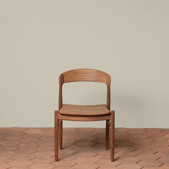 Indoor/Outdoor Teak Side Chair