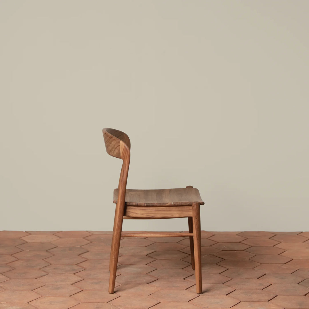 Indoor/Outdoor Teak Side Chair