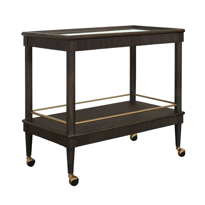 Dublin Bar Cart - Expresso Oak