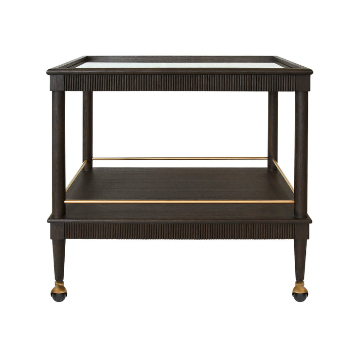 Dublin Bar Cart - Expresso Oak