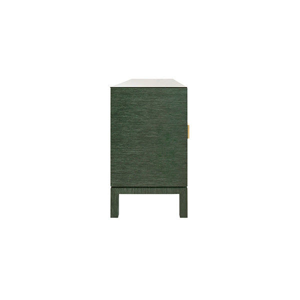 Effie Cabinet - Green Grass Cloth