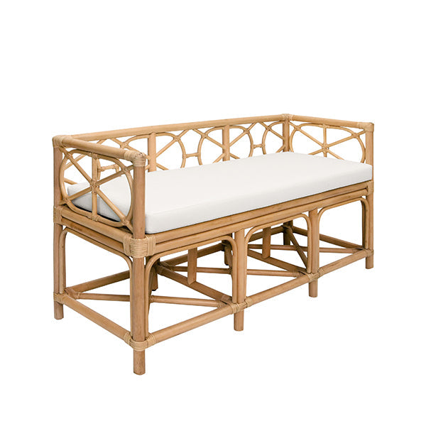 Ferguson Bench - Natural Rattan