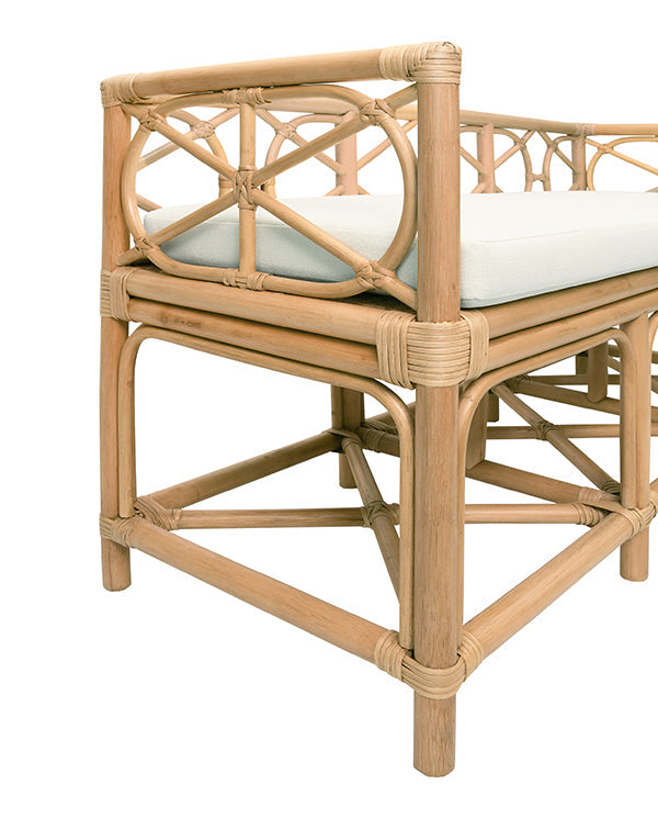 Ferguson Bench - Natural Rattan