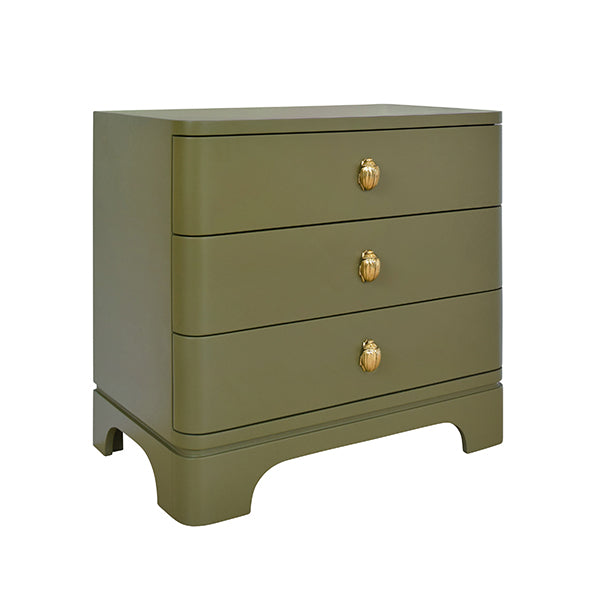 Fortune Side Table - Olive Green
