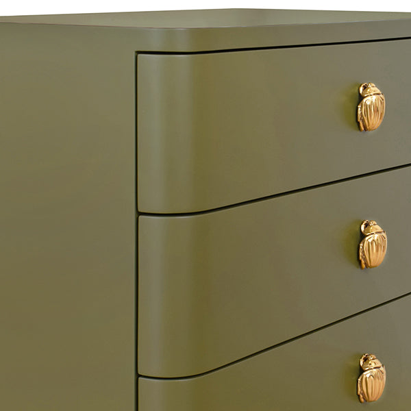 Fortune Side Table - Olive Green