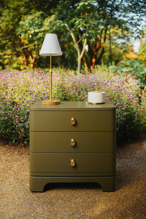 Fortune Side Table - Olive Green