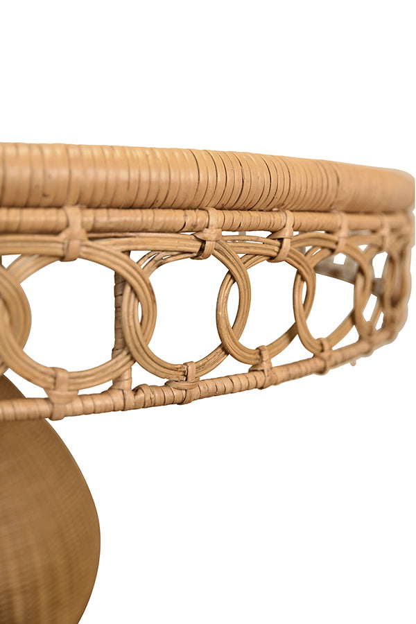 Gabrielle 40" Rattan Dining Table