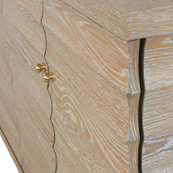 Gates Cabinet - Cerused Oak