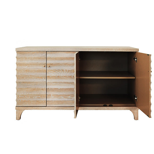 Gates Cabinet - Cerused Oak
