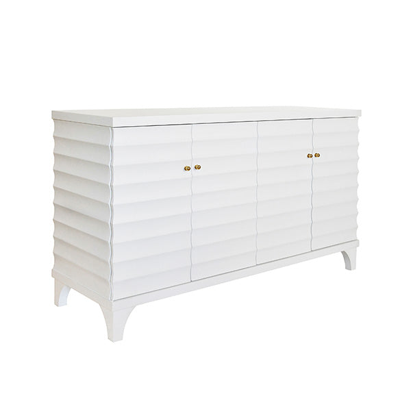 Gates Buffet Cabinet - White Lacquer