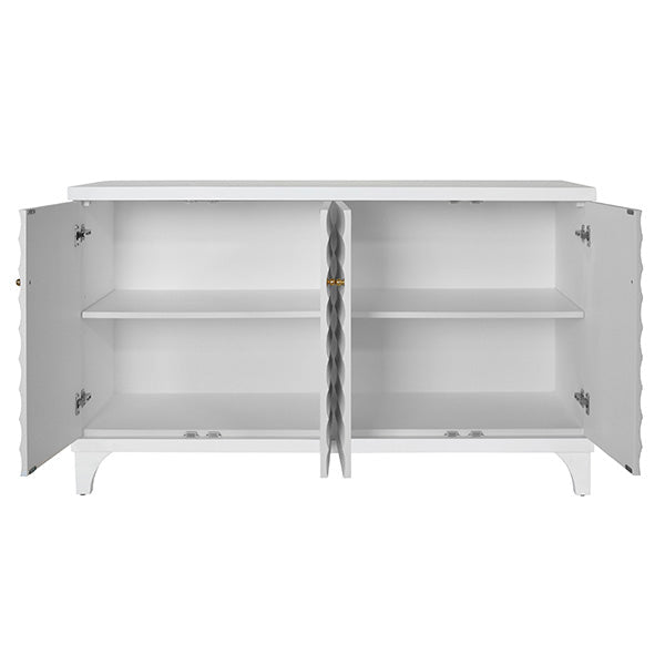 Gates Buffet Cabinet - White Lacquer