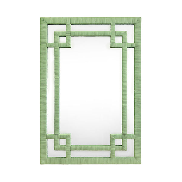 Geneva Mirror Sage Green