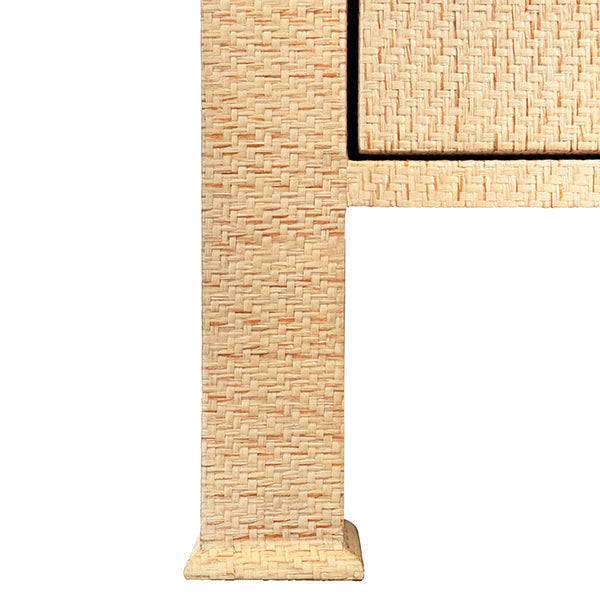 Getty Chest - Natural Grasscloth