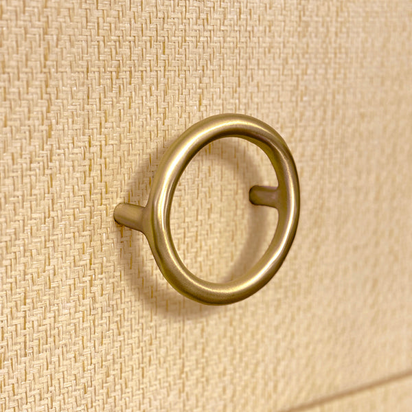 Getty Chest - Natural Grasscloth