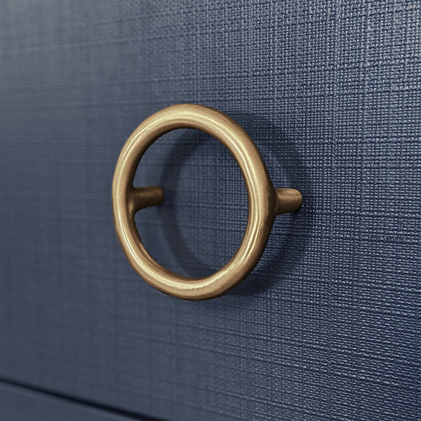 Getty Chest - Navy Linen