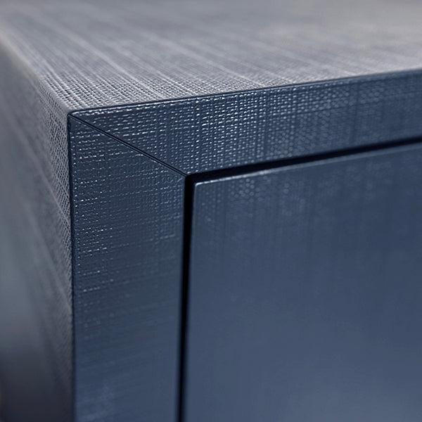 Getty Chest - Navy Linen