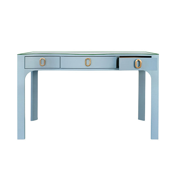 Gladys Desk - Light Blue Linen