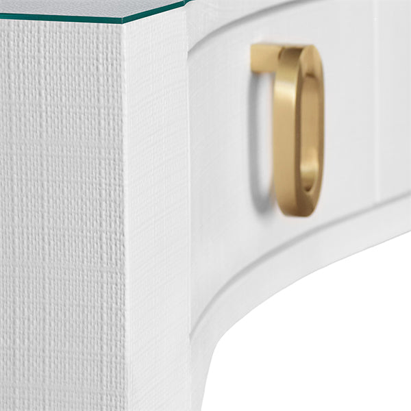 Gladys Desk - White Linen