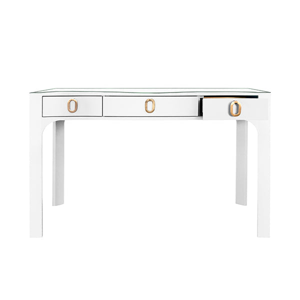 Gladys Desk - White Linen