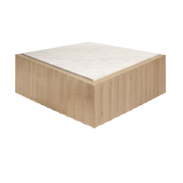 Granger Coffee Table - Cerused Oak