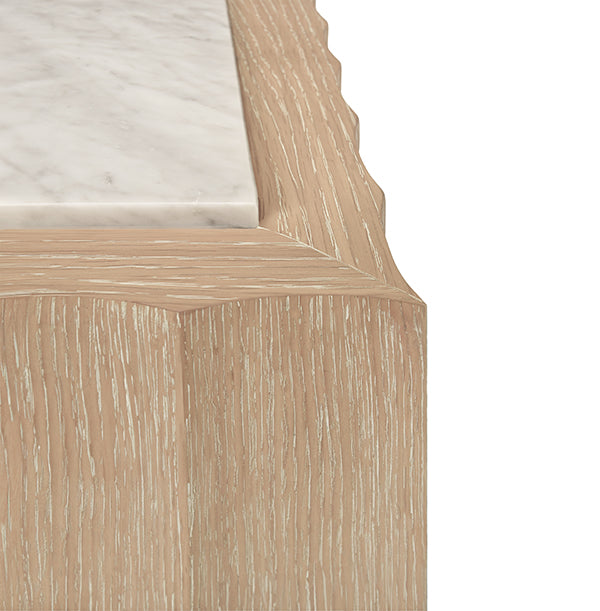 Granger Coffee Table - Cerused Oak