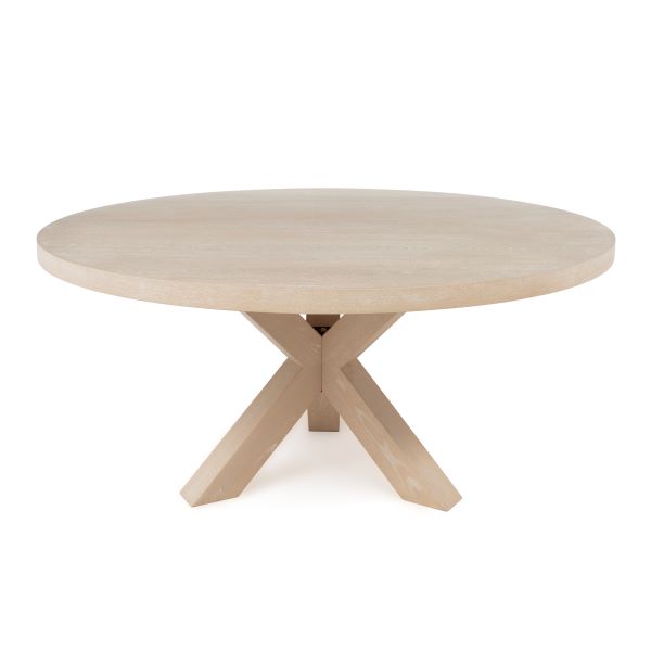 Greer Dining Table - Cerused Oak