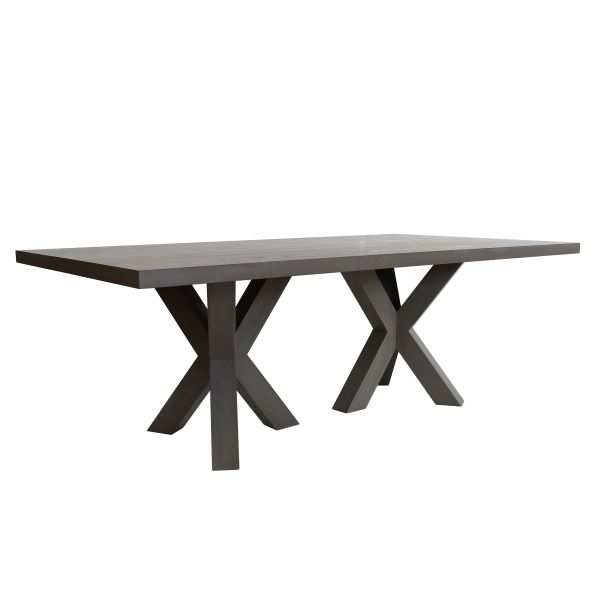 Haines Dining Table - Smoke Gray Finish